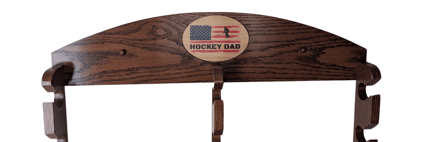 15-Hat Solid Oak Wall-Mounted Hat Rack - Bedroom Organizer