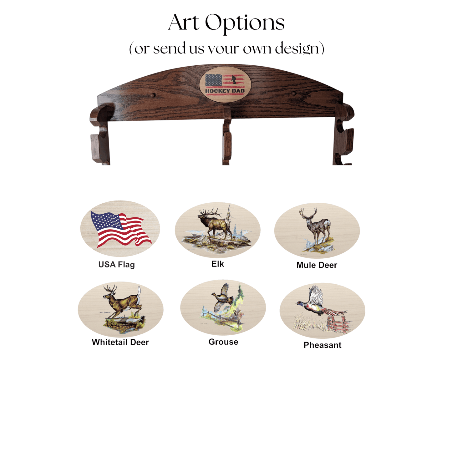 15-Hat Solid Oak Wall-Mounted Hat Rack - Bedroom Organizer