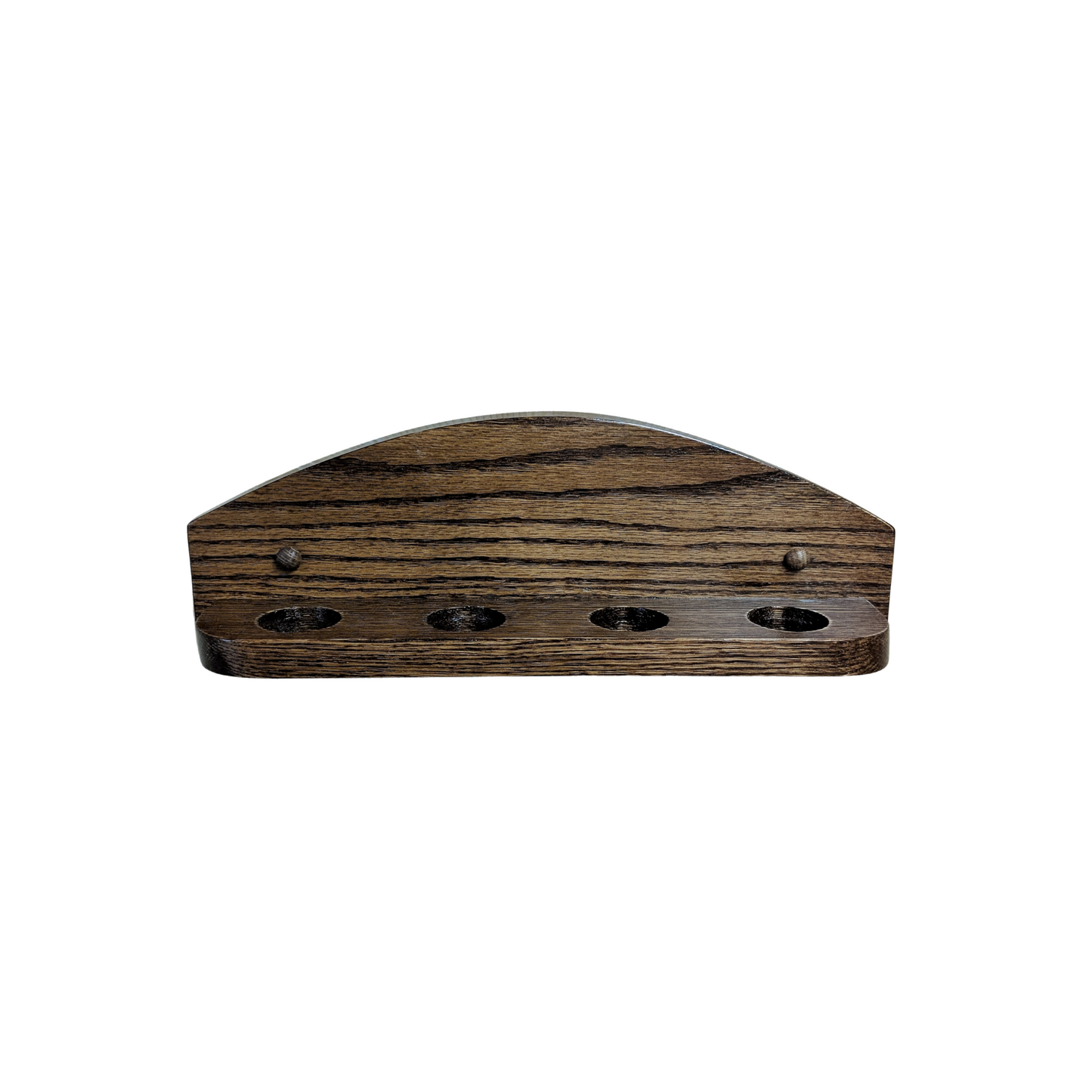 4-Club Solid Oak Golf Wall Display Rack