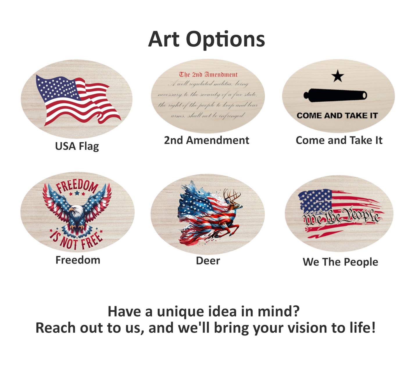 Patriotic Themed Wall Rack