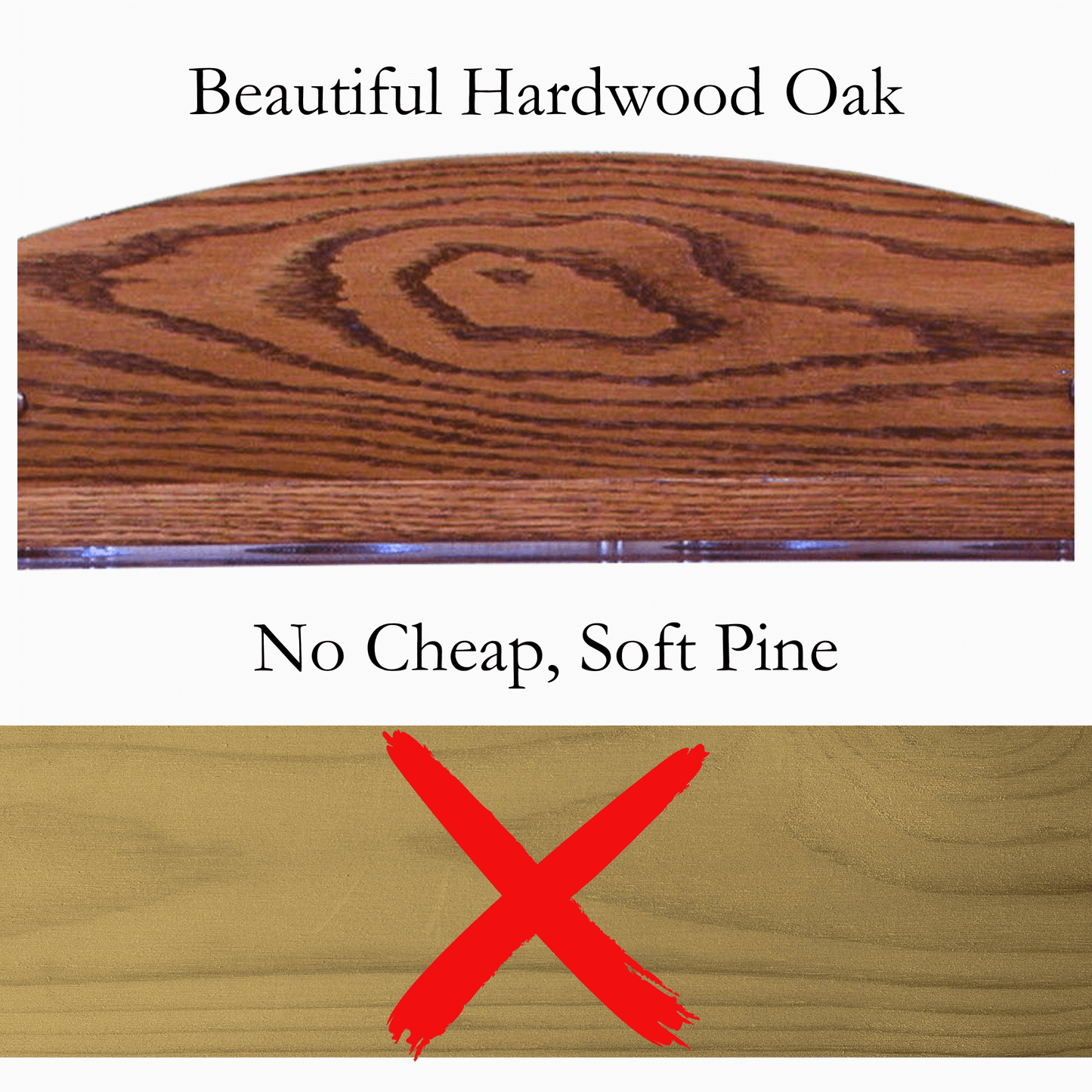 15-Hat Solid Oak Wall-Mounted Hat Rack - Bedroom Organizer