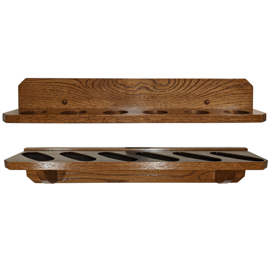 Wall Mounted Solid Oak Gun Racks – Weaver Wood Designs