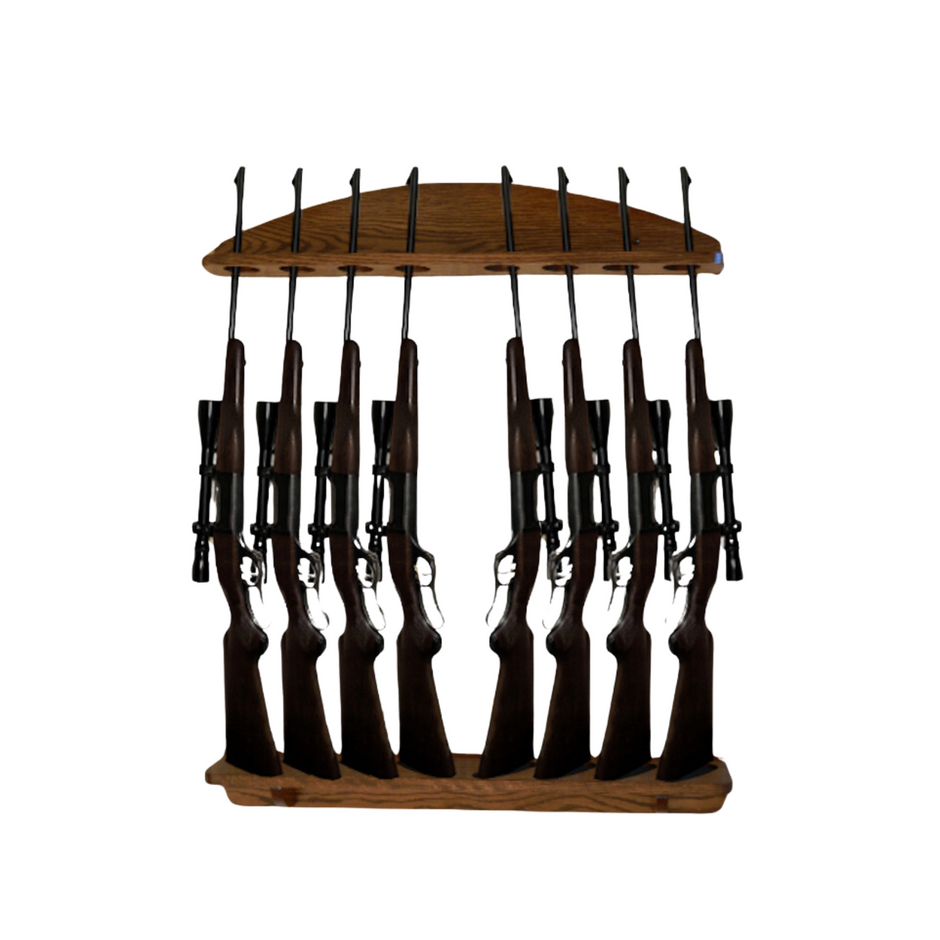 Wall Mounted Solid Oak Gun Racks – Weaver Wood Designs