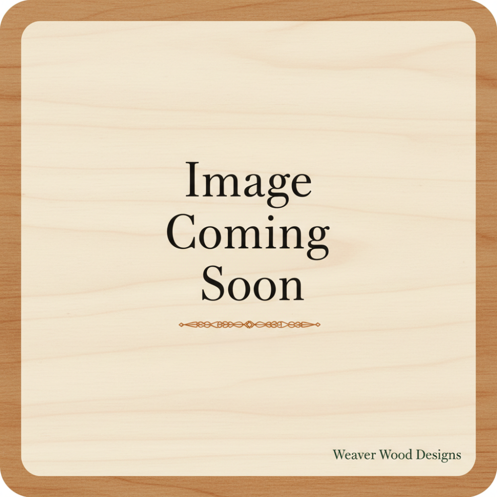 2-Gun Solid Oak Wall Rack - Split Direction