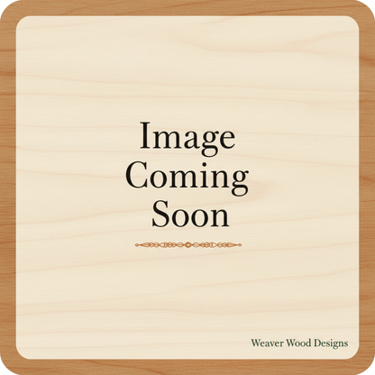2-Gun Solid Oak Wall Rack - Split Direction