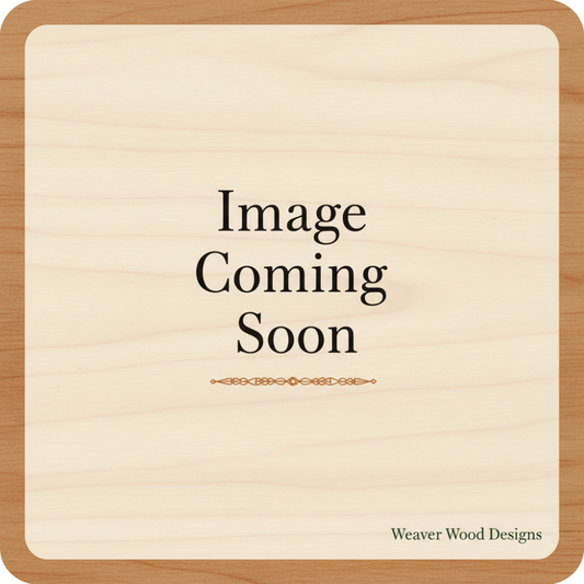 2-Gun Solid Oak Wall Rack - Split Direction