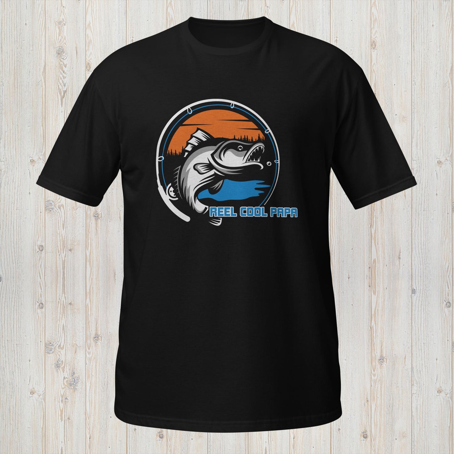 Reel Cool Papa Tee - Fishing-Inspired Father's Day Shirt