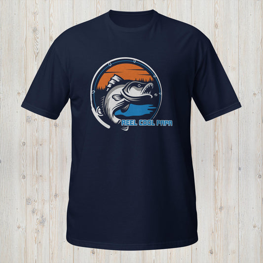 Reel Cool Papa Tee - Fishing-Inspired Father's Day Shirt