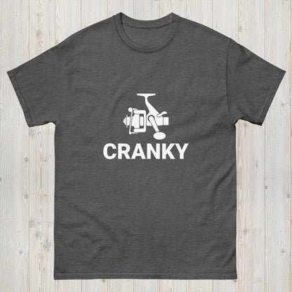 "CRANKY" Fishing Reel T-Shirt