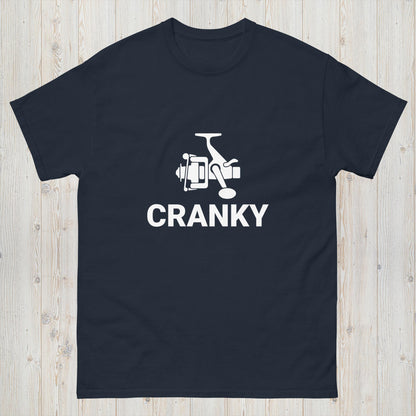 "CRANKY" Fishing Reel T-Shirt